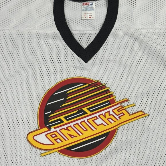 Vintage 90’s NHL Vancouver Canucks Flying Skate CCM Jersey - Picture 3 of 6